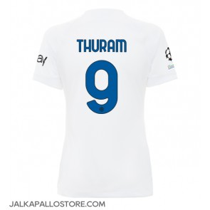 Inter Milan Marcus Thuram #9 Vieraspaita Naisten 2023-24 Lyhythihainen